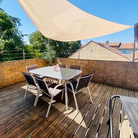 شقة T3 En Duplex Pour 6 Pers Bien Place Terrasse Et Parking Inclus تولوز المظهر الخارجي الصورة