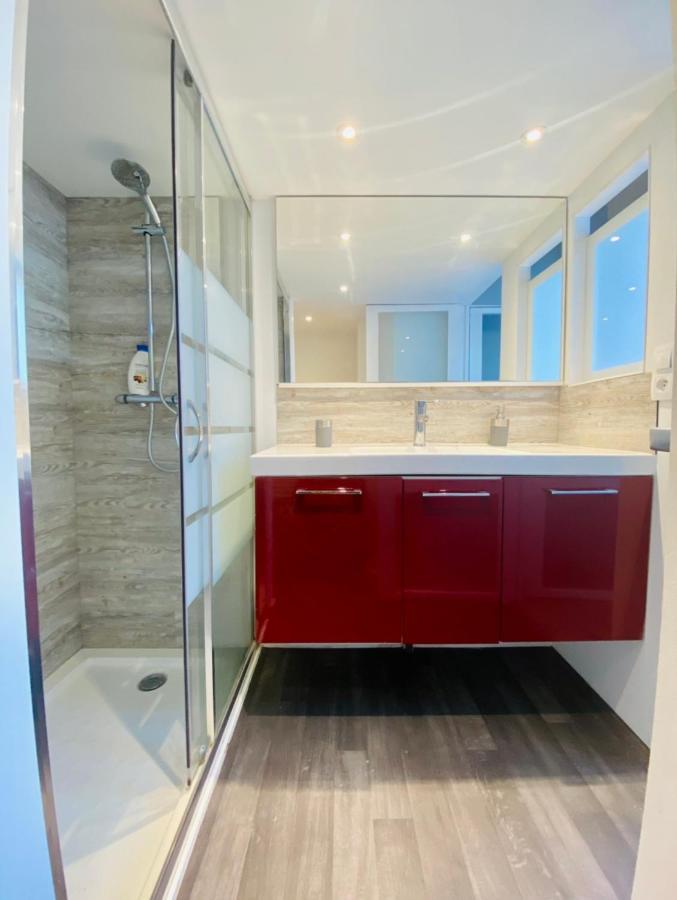 شقة T3 En Duplex Pour 6 Pers Bien Place Terrasse Et Parking Inclus تولوز المظهر الخارجي الصورة