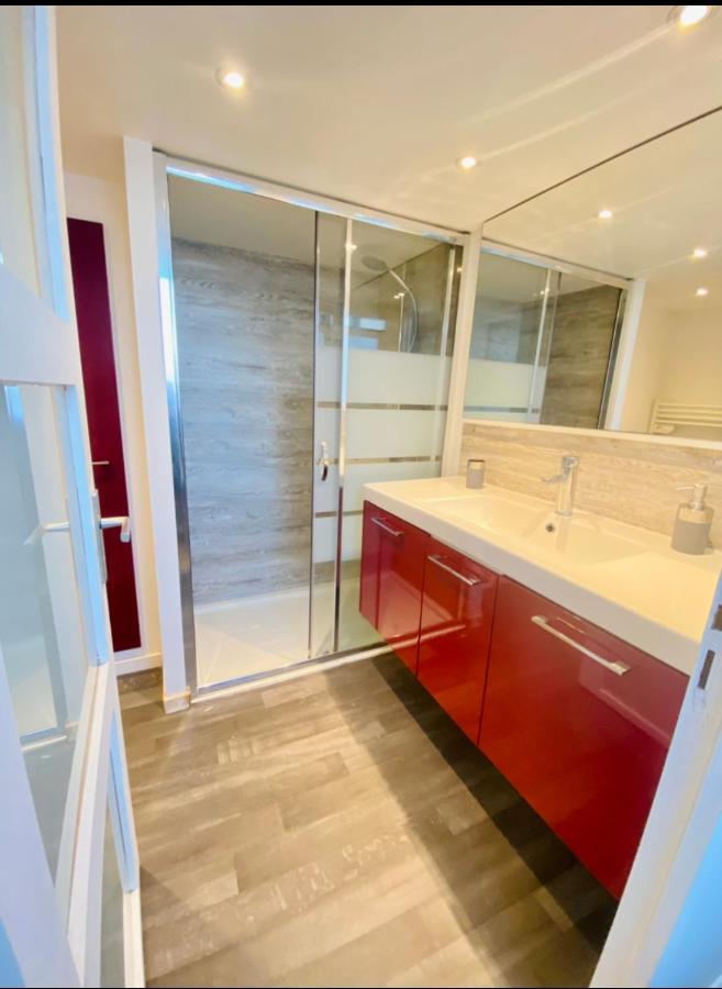 شقة T3 En Duplex Pour 6 Pers Bien Place Terrasse Et Parking Inclus تولوز المظهر الخارجي الصورة